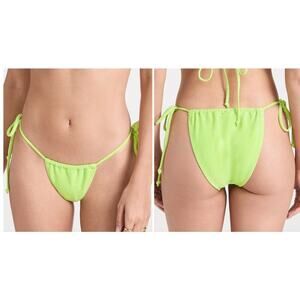 Good American Tiny Ties Bikini Bottoms Size 3